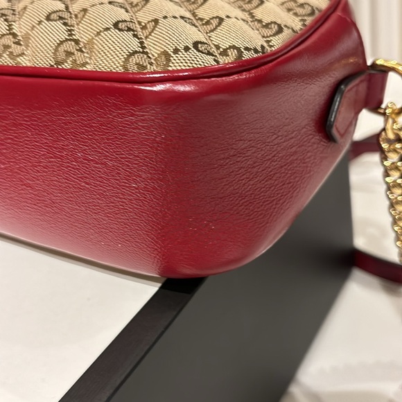 ☘️SOLD☘️ GUCCI Marmont Canvas Bag - Picture 4 of 6
